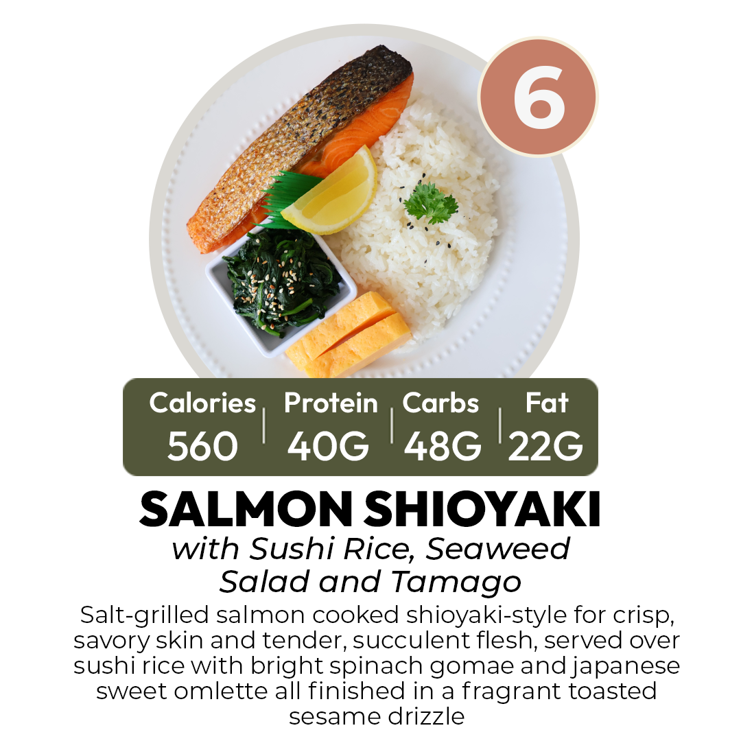 EXCLUSIVE 5 (+1 FREE) MEAL PLAN